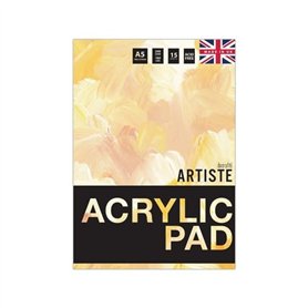 Artiste Bloc de peinture acrylique A5