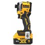 DeWalt DCF850P2T-QW – 18 V 1/4" 205 Nm XR Brushless compact Driver avec 2 piles de 5 Ah et chargeur