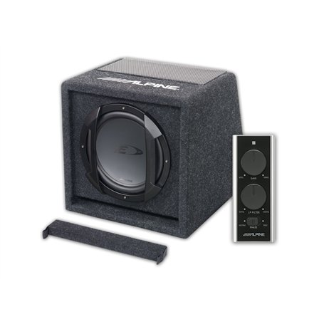 Alpine SWE-815 subwoofer/caisson de basses 100 W Caisson de basse actif Noir - Subwoofers/caissons de basses (100 W