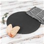 Argon Arts de la Table Ronde Pizza Ardoise Naturelle/Alimentation/Boissons Plateau de Service - 330mm - Lot de 6