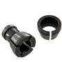 KATSU 3/8" et 1/4" 2 Pièces Mandrin à Pince pour Défonceuse Rogneuse Routeur à Bois Trimmer Menuiserie électrique Pince de Titul