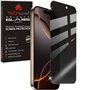 TECHGEAR Protection d'écran anti-espion pour iPhone 16 Pro - Filtre de confidentialité en verre trempé véritable compatible avec