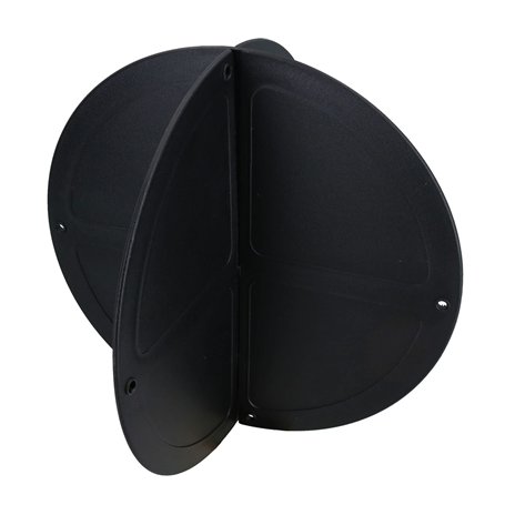 Plastimo Boule de signalisation en forme d'ancre pliable Noir Diamètre 30 cm