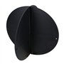 Plastimo Boule de signalisation en forme d'ancre pliable Noir Diamètre 30 cm