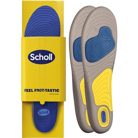 Scholl Gelactiv 2 Semelles Running Homme - Chaussures de Sport pour Course - Absorption des Micro-Chocs - Activités à Fort Impac