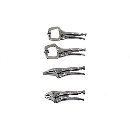US Pro B1998 Lot de 4 mini étau de soudage avec pinces en C