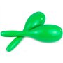 TIGER MAR49-4 Lot de 2 paires de maracas en plastique coloré Taille complète Longueur totale 24 cm