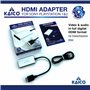 PS1 HDMI / PS2 AV Cable for All Sony Playstation & PS2 Models - Built in Switch to Swap Between RGB Or Component - PS1 & PS2 to 