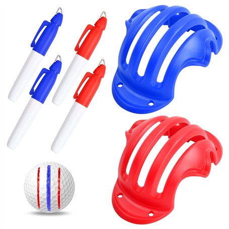 Joyan 2 Pièces Outil d'Alignement des Balles de Golf