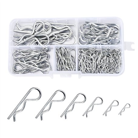 100 Pièces R Clips Goupilles Fendue R
