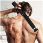 Rasoir pour le Dos Homme, Tondeuse électrique pour le Corps, Épilation Dos Homme, Tondeuse Poils Torse, Poignée Pliable, Chargem