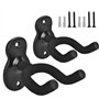 YUNYU Lot de 2 supports muraux pour guitare avec matériel de montage