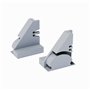 Sintrix Fab Lot de 2 embouts - Compatible avec rail de commande Velux 948536 - Remplacement pour les stores pliants FHU et ancie