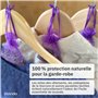 Inovida Sachets Parfumés de Lavande Séchée - Protection Contre Les Mites pour Armoire, Linge et Placard - Sac Naturel pour la Ma