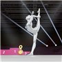 METALMORPHOSE - Porte-clés Métal 3D Gymnastique - Passion Sport, Cadeau Homme, Cadeau Femme, Cadeau Jeux Olympiques