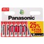 Panasonic- Pile Zinc Carbon - AA x 8 + 2 gratuites - R6