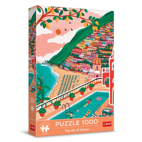 Trefl Premium Plus Quality - Puzzle The Art of Colour : Positano