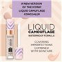 Eveline Cosmetics Liquid Camouflage - Correcteur Waterproof à l'Acide Hyaluronique R 01, Formule Nourrissante