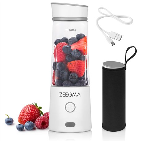 ZEEGMA VITAMINE GO Mixeur Portable pour Cocktails et Smoothies 300W