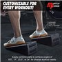 MuscleForge® Squat Wedge Block - Lot de 3 planches inclinées pour l'étirement des jambes, Slant Board pour la mobilité et l'entr