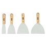 HARDY Spatules de Peinture en Acier Inoxydable de Haute Qualité Pour Colle de Gypse Lissage des Bords Jeu de 4 Spatules de Préci