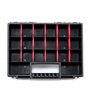 Kistenberg 10x boîte d'assortiment NORS14 Set boîte de tri boîte de tri magasin de petites pièces Avec séparateurs Avec poignée