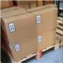 MDlabels Lot de 1000 étiquettes d'avertissement sur rouleau - 100 x 60 mm - Double flèche - Côté vers le haut