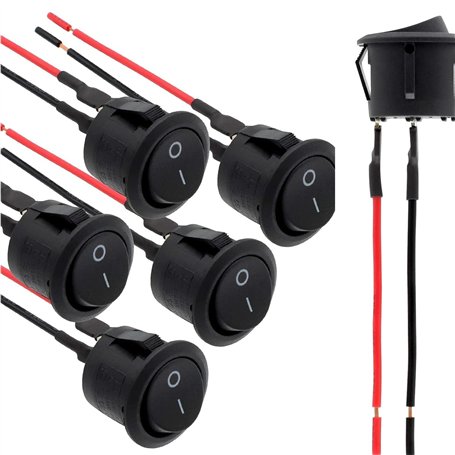 6 pièce Interrupteur 12v