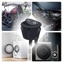 6 pièce Interrupteur 12v, Interrupteur à bascule 12v, 20mm AC 6A/250V 10A/125V SPST 2 Pin 2 Position On/Off Toggle Car Boat Cara