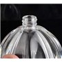 1pcs 50ml / 1.7oz vide forme de citrouille rechargeable verre clair brume vaporisateur bouteilles parfum pulvérisateur atomiseur