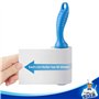 MR.SIGA Rouleau Poils Animaux Extra Collant, Rouleau Adhesif Vêtement, Brosse Adhesive pour Poils Cheveux, 450 Feuilles Faciles 