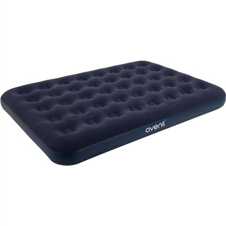AVENLI Matelas Gonflable 191 x 137 x 22 cm – Idéal pour Camping et Maison – Confortable et Résistant – Lit d'Appoint Pliable pou