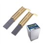 fivekim 1 Paire Utile Machine À Laver Moteur Brosses À Insert en Carbone L94Mf7 pour Brosse À Carbone pour Machine À Laver