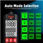 BSIDE Mini Multimètre numérique automatique Grand écran 3 résultats Stylo détecteur de tension sans contact Testeur de tension C