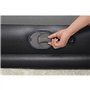 Matelas gonflable - BESTWAY - 671BT - Tritech Twin - 1 personne, pompe USB intégrée, 1,91 m x 97 cm x 36 cm