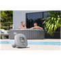Bestway - électrolyseur d’Eau salée pour Spa Hydrogenic 0,5 g/h - 15,5 cm x 15,5 cm x 17 cm - Gris