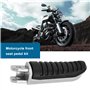 Be In Your Mind Repose-pieds avant droit et gauche en aluminium noir compatibles avec Suzuki GSF600 Bandit 1996-2000 GSXR1100 19