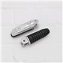 Be In Your Mind Repose-pieds avant droit et gauche en aluminium noir compatibles avec Suzuki GSF600 Bandit 1996-2000 GSXR1100 19
