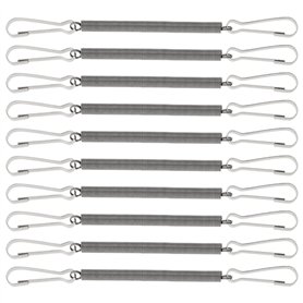 Create idea Lot de 10 crochets à ressort en acier inoxydable pour porte-bouteille d'eau pour lapin