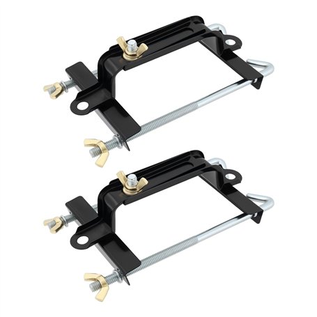 The Lord of the Tools 2 Pièces Kit de Fixation de Batterie de Voiture Support de Fixation de Batterie 19 Cm pour Véhicule électr