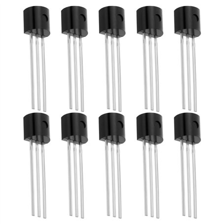 The Lord of the Tools Lot de 10pcs Transistors J201 50 MA 40 V JFET à Canal N TO-92 pour Circuits d'amplification Audio à Haute