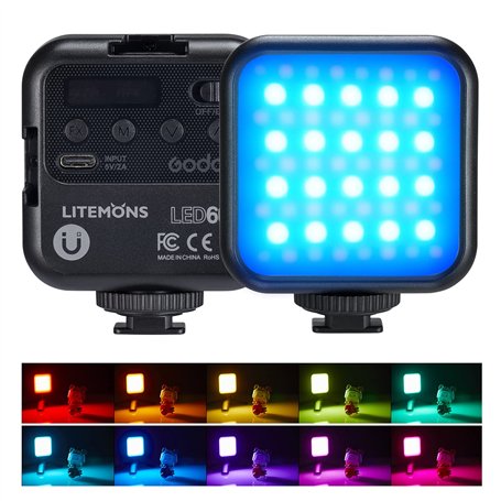 GODOX LITEMONS LED6R RGB LED Vidéo Lampe