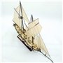 EsportsMJJ 380X130X270Mm Bricolage Bateau Assemblage Modèle Kits Classiques En Bois Voiliers Échelle Modèle Décoration