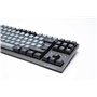 DURGOD Taurus K320 TKL Clavier Mécanique Gaming 88 Touches Double Shot PBT USB Type C ISO UK Gris sidéral Cherry MX Marron