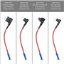 Recoil 10 Pack 12V voiture Add-a-Circuit fusible Tap adaptateur ATO ATC lame porte-fusible avec 10pcs 20A fusibles (FT2-10)