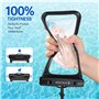 SYNCWIRE Pochette Étanche Smartphone -Lot de 2- Housse Imperméable Téléphone IPX8 Touch Sensible Pochette Portable Étanche pour