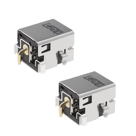 The Lord of the Tools 2pcs Prise d'alimentation CC Connecteur Port de Charge Type de Soudure pour Ordinateur Portable Compatible