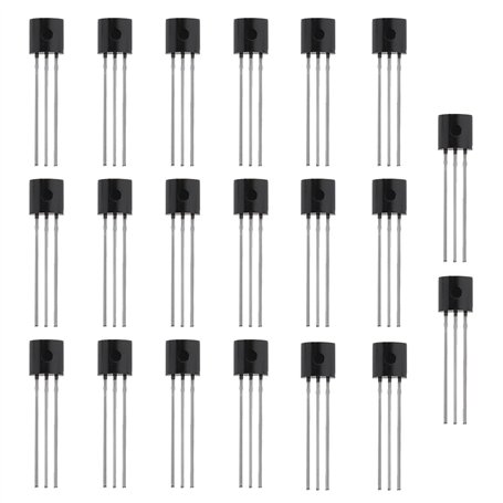 Be In Your Mind 20pcs HT7333-A 3.3V 0.25A LDO Régulateur de Tension Linéaire 3 Bornes 250mA Tension de Sortie Fixe Nom. Trou Tra