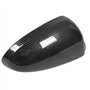 Tbest Coque de Rétroviseur de Voiture, Boîtier de Rétroviseur Extérieur en Fibre de Carbone pour Rétroviseur Latéral de Porte de