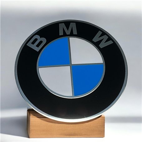 véritable BMW insigne de Centre de roue en alliage léger PAC Sticker Autocollant emblème 64